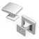 Forge 1.44" Length Square Knob