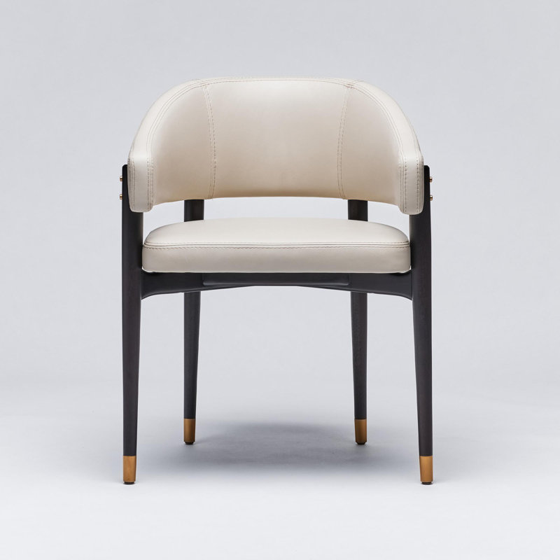 Cheshire Leather Arm Chair, Coffee