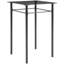 Hollydale Upholstered Counter Stool with Metal Frame-2041926556