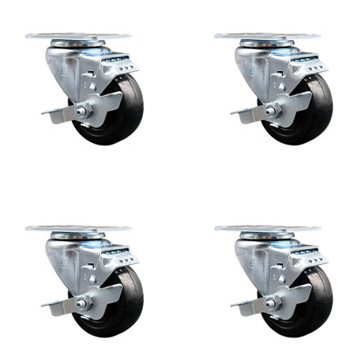 Hard Rubber Caster