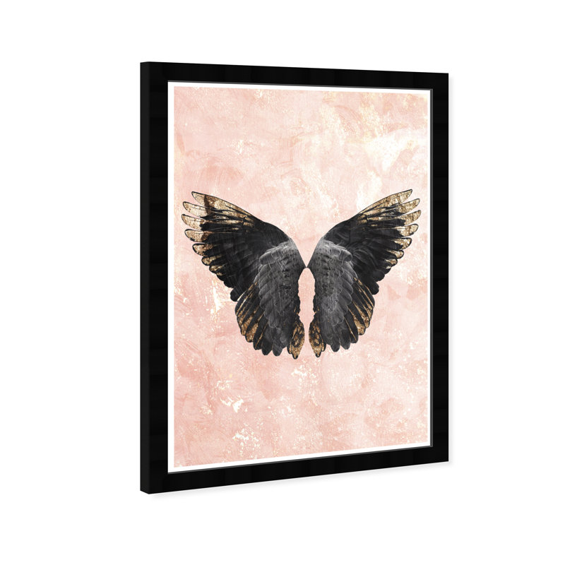 Impression sur papier Fashion and Glam, Noir