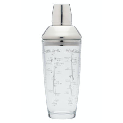 Glass Cocktail Shaker