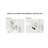 26" Wall-Mounted Striped Bathroom Cabinet, with Doors, Shelf and Open Storage Compartment Over The Toilet Storage Cabinet for Bathroom, Kitchen, Laundry Room-324262217