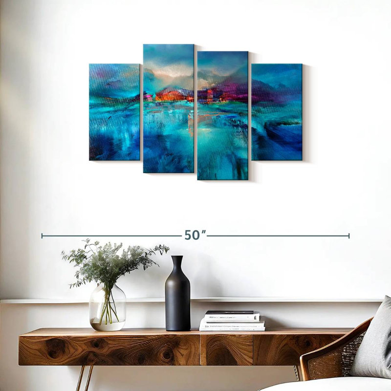 Avery A Winter Evening, 22" H x 36" W