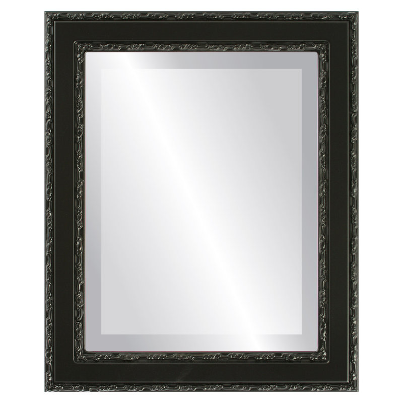 Miroir d'appoint Minerva, H 31 po x l 25 po, Bois de rose
