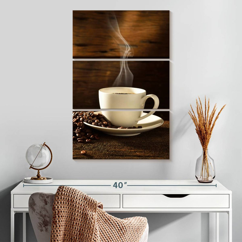 Yarlin Hot Coffee, 32" H x 20" W