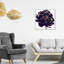 Pivoine noire - Impression sur toile-80844206-80844212