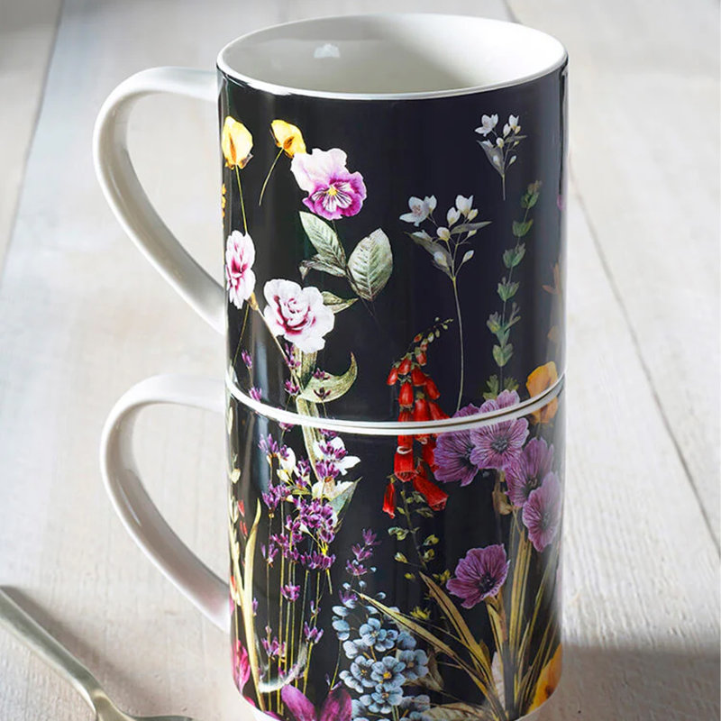 Bone China Latte Mug