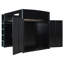 Lit mezzanine en bois avec bureau-463698422