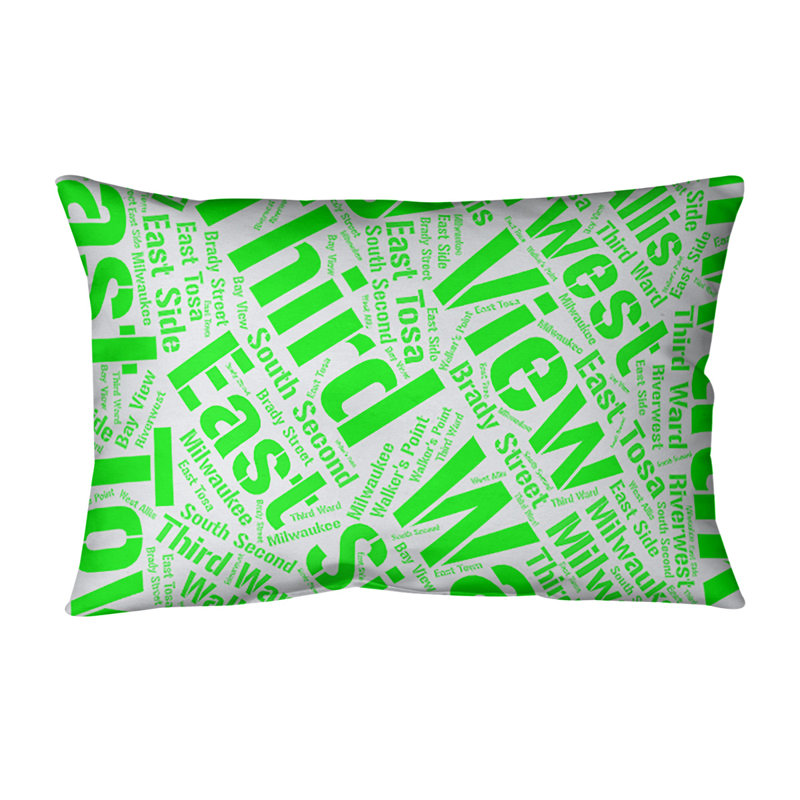 Coussin lombaire intérieur/extérieur milwaukee, Oui, Vert