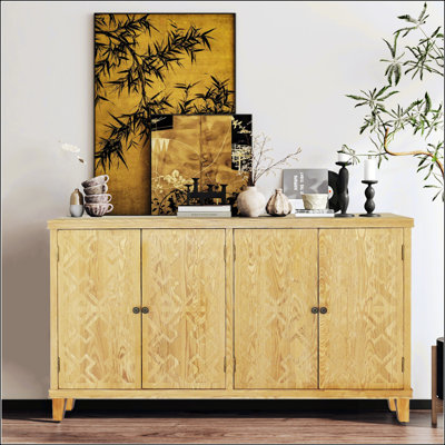 Buffet décoratif 59 "brun