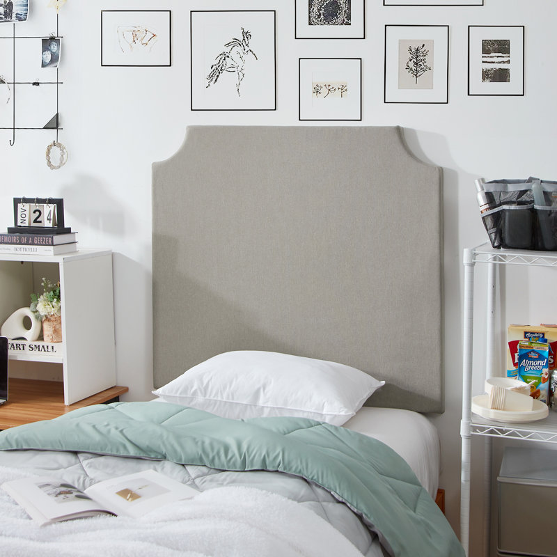DIY Headboard - College Bedding Upholstered Panel Headboard, Linen