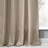 Ryker Ruched Solid Faux Silk Taffeta Room Darkening Curtains for Bedroom & Living Room Curtains - Single Panel Drapes-1838551277-1838551268