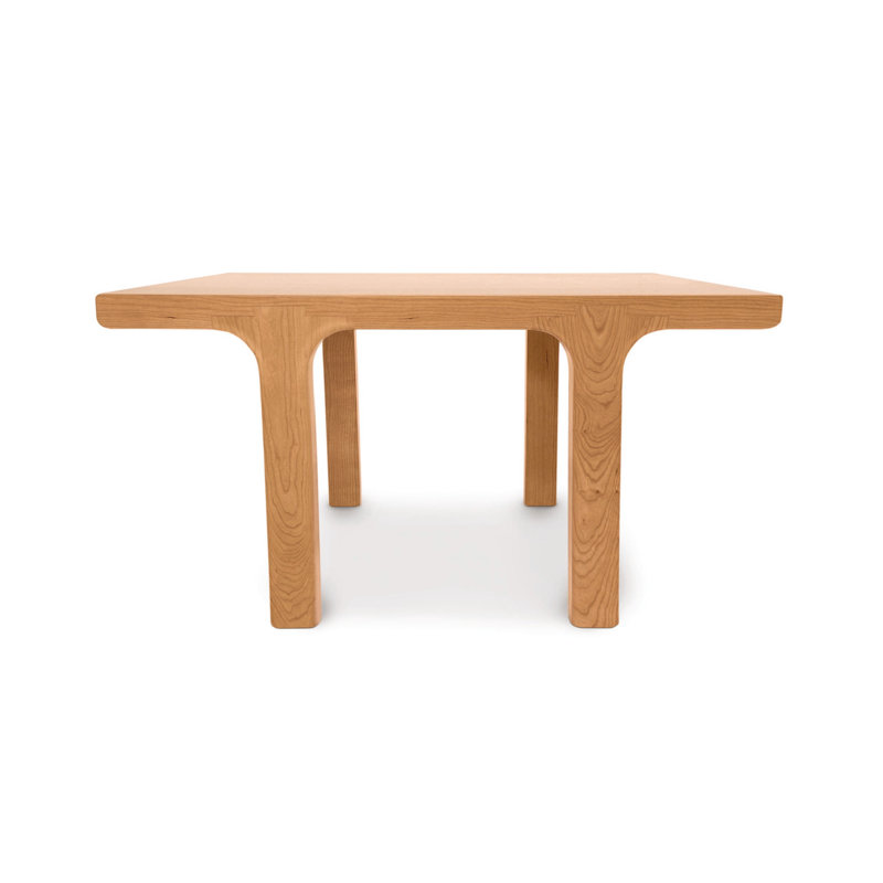 Sierra Solid Wood End Table, Natural Cherry, 24" D x 24" W x 14" H