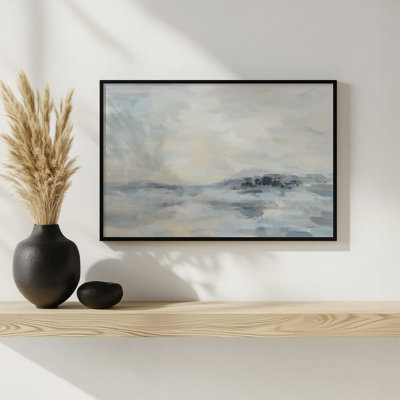 «Aquamarine Waves» par Silvia Vassileva, reproduction d'art