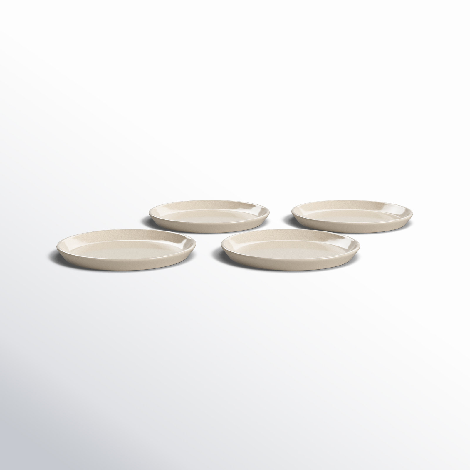 Borgen 8" Salad Plate, Muslin