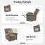 Fauteuil inclinable et pivotant manuel-2037409135