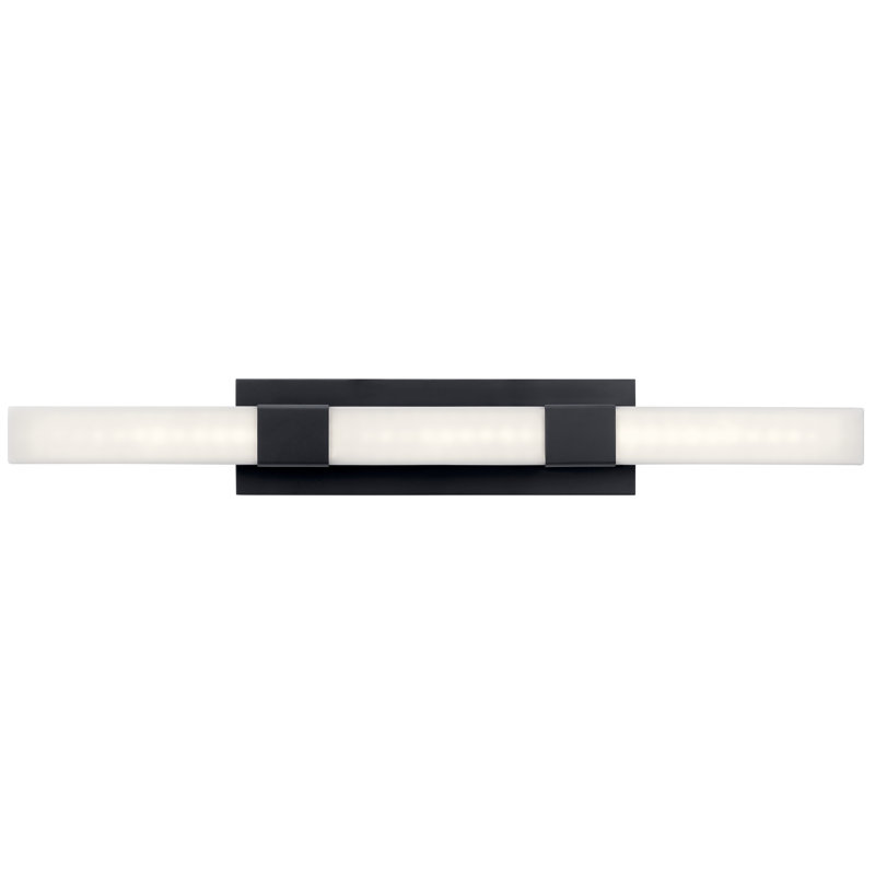 Hanah Dimmable LED Bath Bar, Matte Black