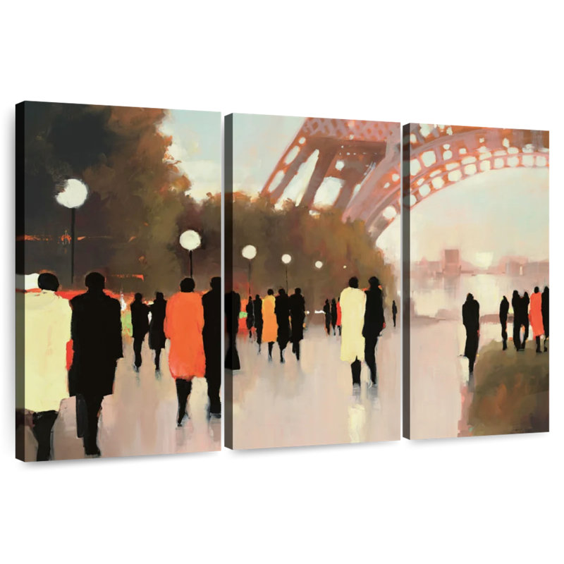 Sebbie Paris Remembered, 36" H x 57" W