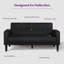 2 Seater Faux Leather Sofa