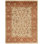 Wool Oriental Area Rug in Ivory/Rust