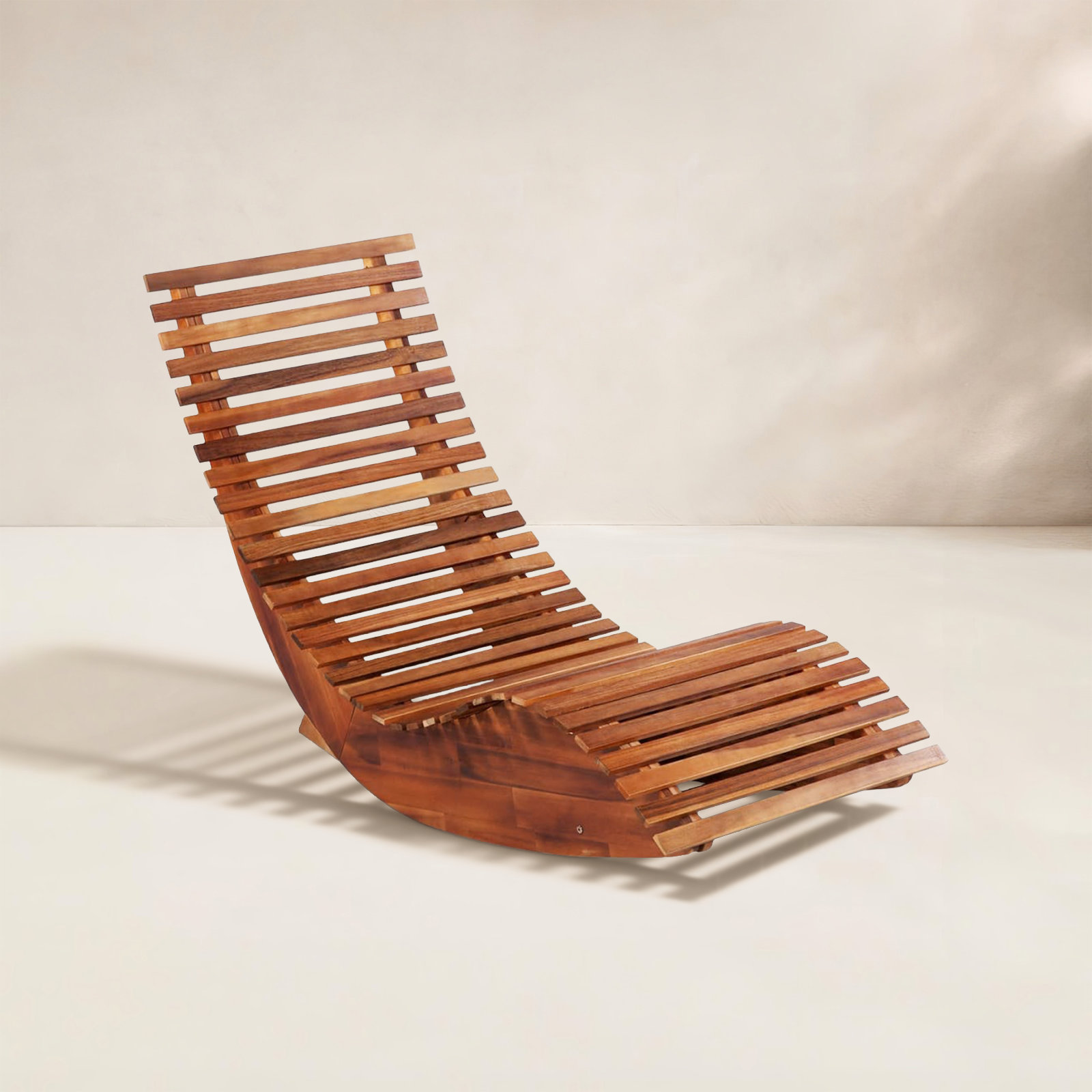 Harlow Rocking Sun Chaise Lounge, Natural, 1