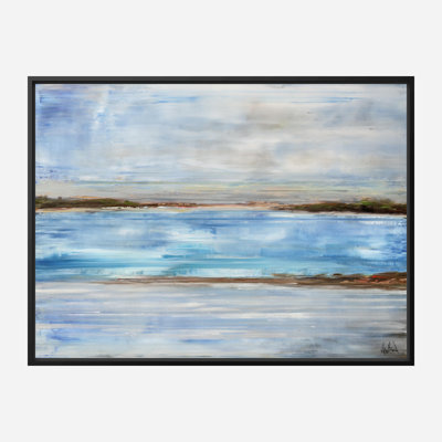 Crystal Blue - Artist Enhanced Canvas Print