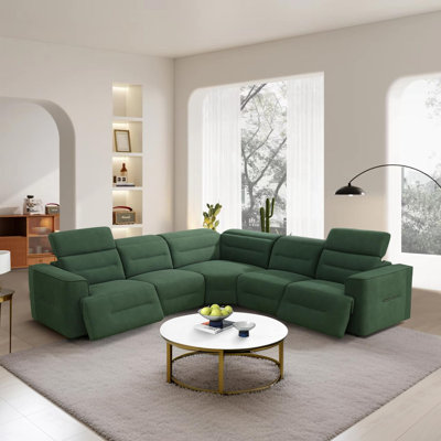 Zierre Upholstered Sectional by Hokku Designs