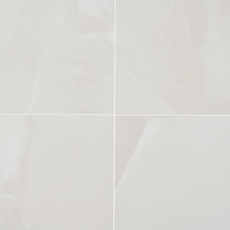 Dreamstone 12X24 Matte Porcelain Tile, Aztec Onyx Bianco Matte