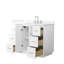 Elan TK 42" Freestanding Single Bathroom Vanity with Quartz Top-2086631254-2086631251-2086631249