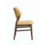 Ensemble confortable de chaises d'appoint rembourrées en tissu, pour la salle à manger et le salon-1125961397