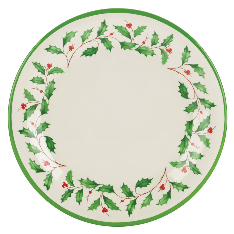 Lenox Holiday Melamine 10.5" Dinner Plate