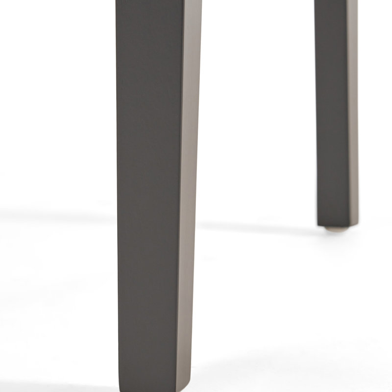 2 pièces de chaises de salle à manger gris foncé, Gris foncé
