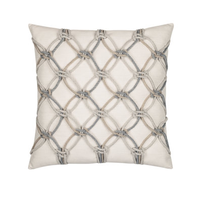 Rope Square Indoor/Outdoor Pillow Cover & Insert