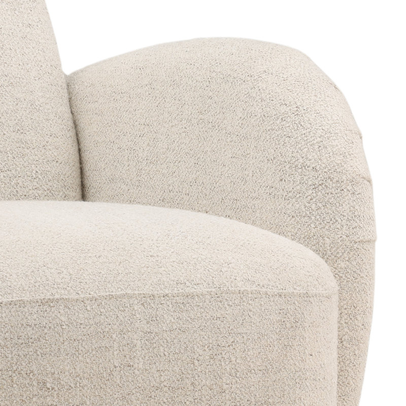 Grecia Swivel Chair Off White