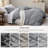 Bedsure Microfiber Duvet Cover California King Size - Prewashed Cotton-Like Extra Soft Bedding Set (Set of 3)-920338763-907706772