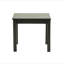 Élégant ensemble de tables basses 3 pièces et 1 table basse et 2 tables de bout gris foncé