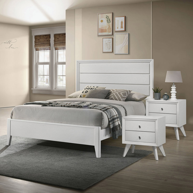 Ensemble de chambre à coucher 3 pièces Amily, Très grand