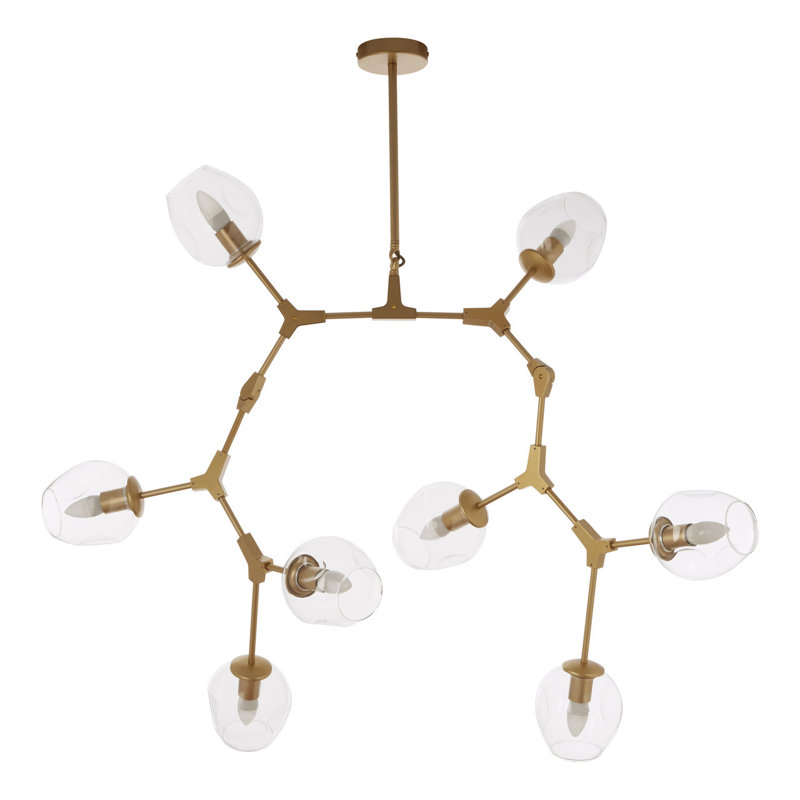 Kane 8 - Light Gold Unique/Statement Pendant