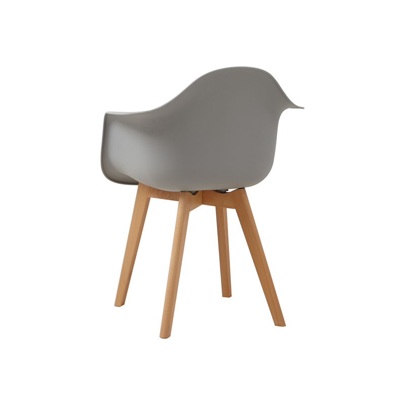 39cm H Wing Back Armchair, Grey