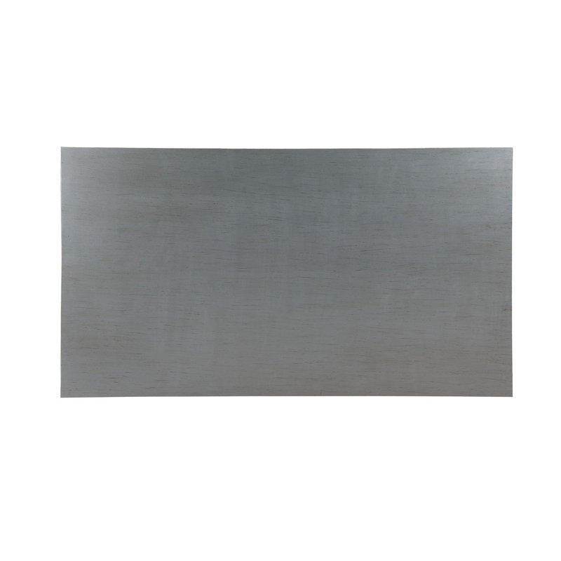 Silver Mirrored Extendable Rectangular Dining Table
