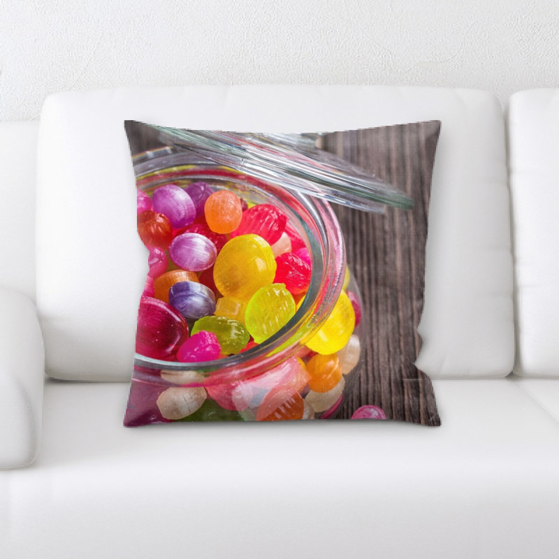 Microsuede Throw Pillow