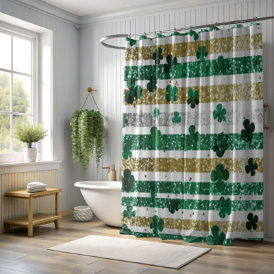 Clover Spark - Premium Shower Curtain