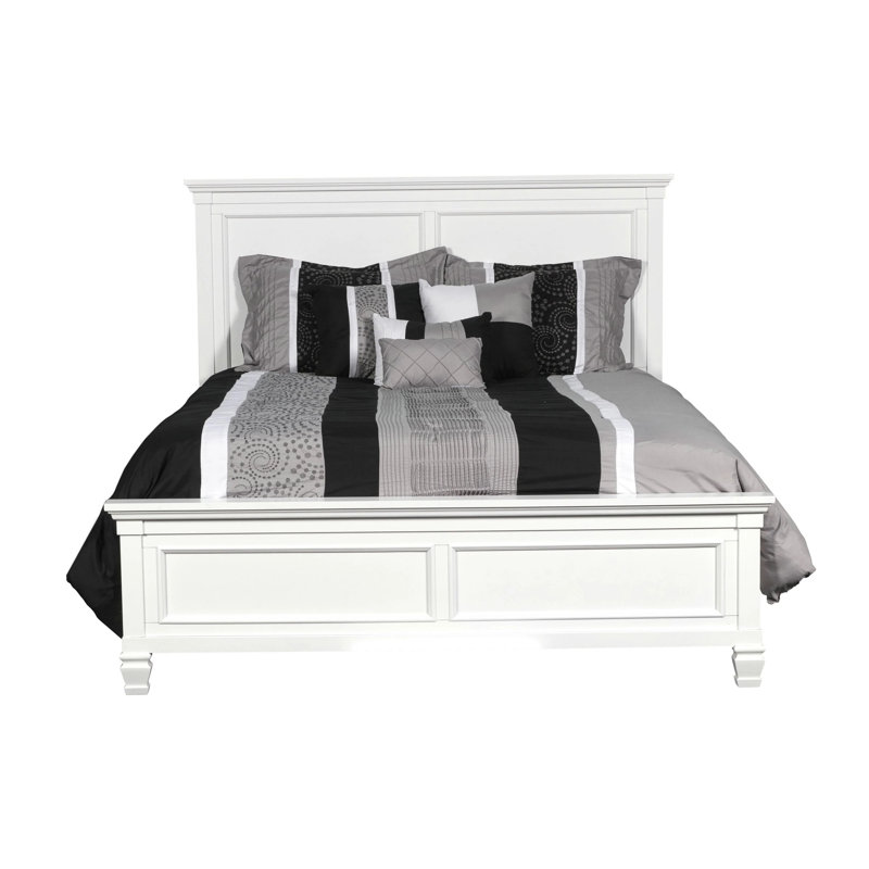 Lit plateforme Huybert, Grand, Blanc