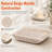 Creative Home Natural Champagne Marble Boat Shaped Candle Holder Tray Accessory Organize Tray Bathroom Countertop Organizer-1029668082-1029668081