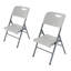 Jemeisha HDPE Plastic Banquet Folding Chair Folding Chair Set