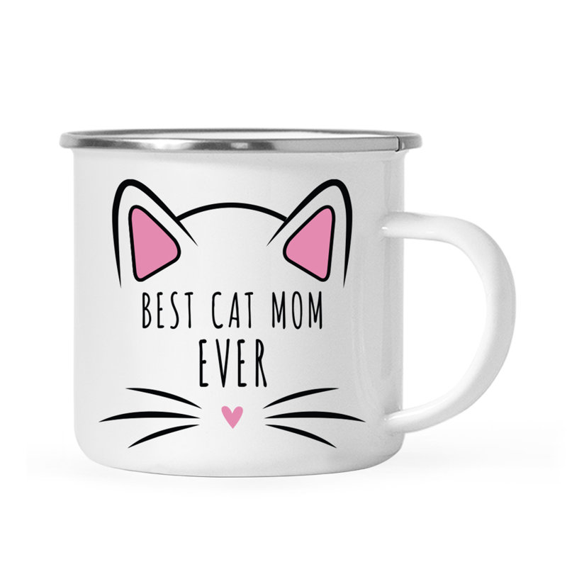 Tasse à café «Funny Cat Lover Campfire», « Best Cat MOM »