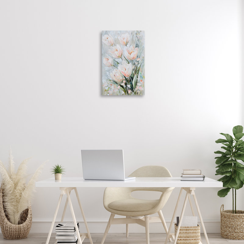 Art mural sur toile Spring Spring Blossoms, conception par LSR Creative Studio, H 16 po x l 24 po