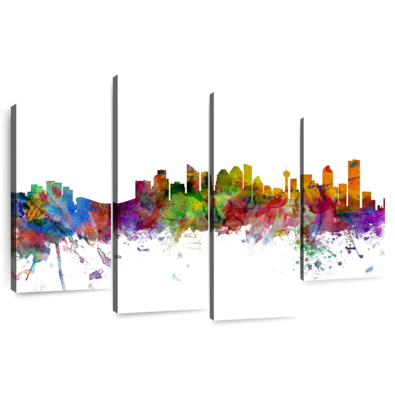 Sireci Calgary Canada Skyline II, 27" H x 43" W
