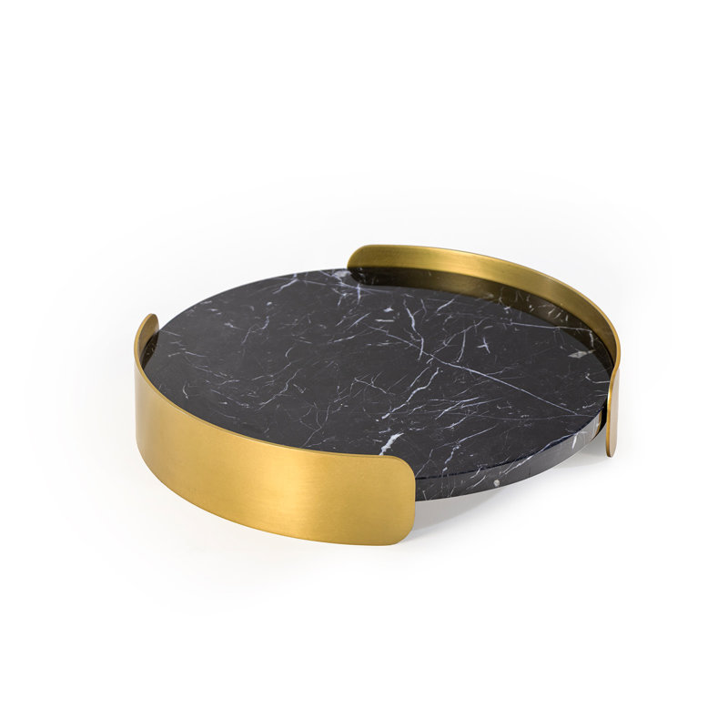 Pedros Round Tray (Black)